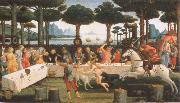 Sandro Botticelli workshop picture out of the series the story of the Anastasius degli Onesti china oil painting reproduction